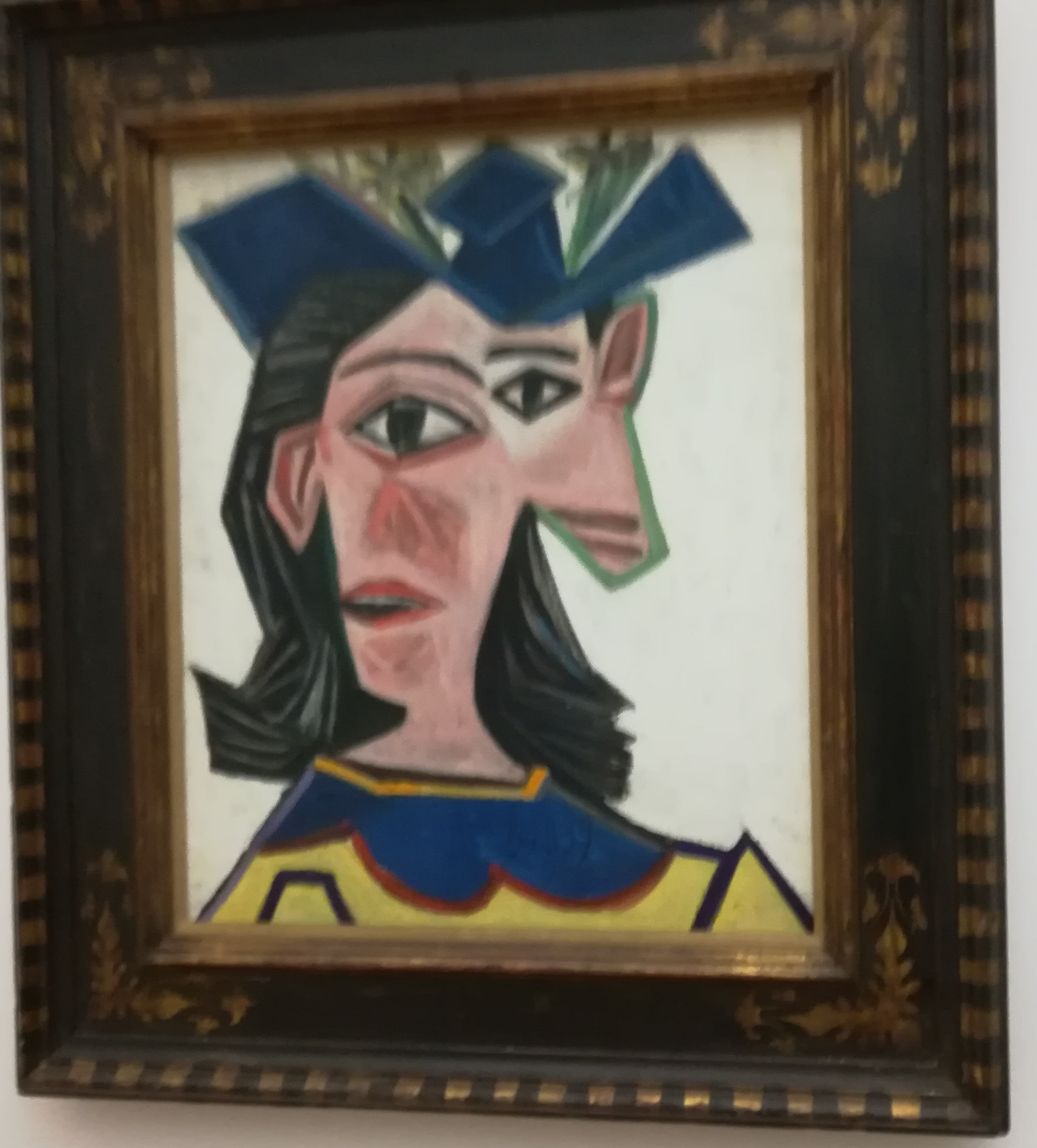 Buste de femme au chapeau  -  Dora Maar  1939