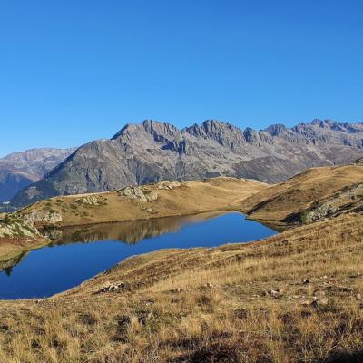 Lac Besson, au-dessus de l’Alpe d’Huez