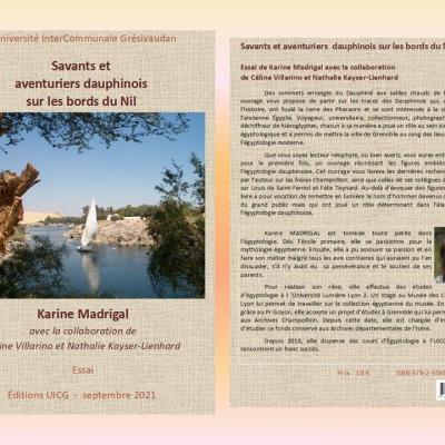 Conférence Savants et aventuriers dauphinois au bord du Nil (Bernin, 26/10/21)