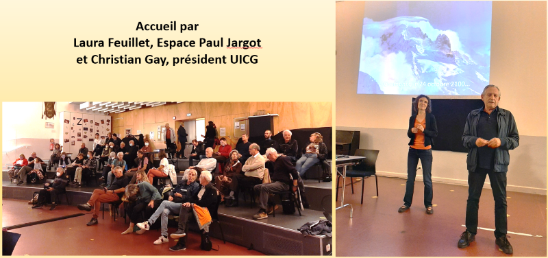 Conférence à l'Espace Paul Jargot à Crolles