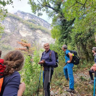 Pause lecture du paysage et explications