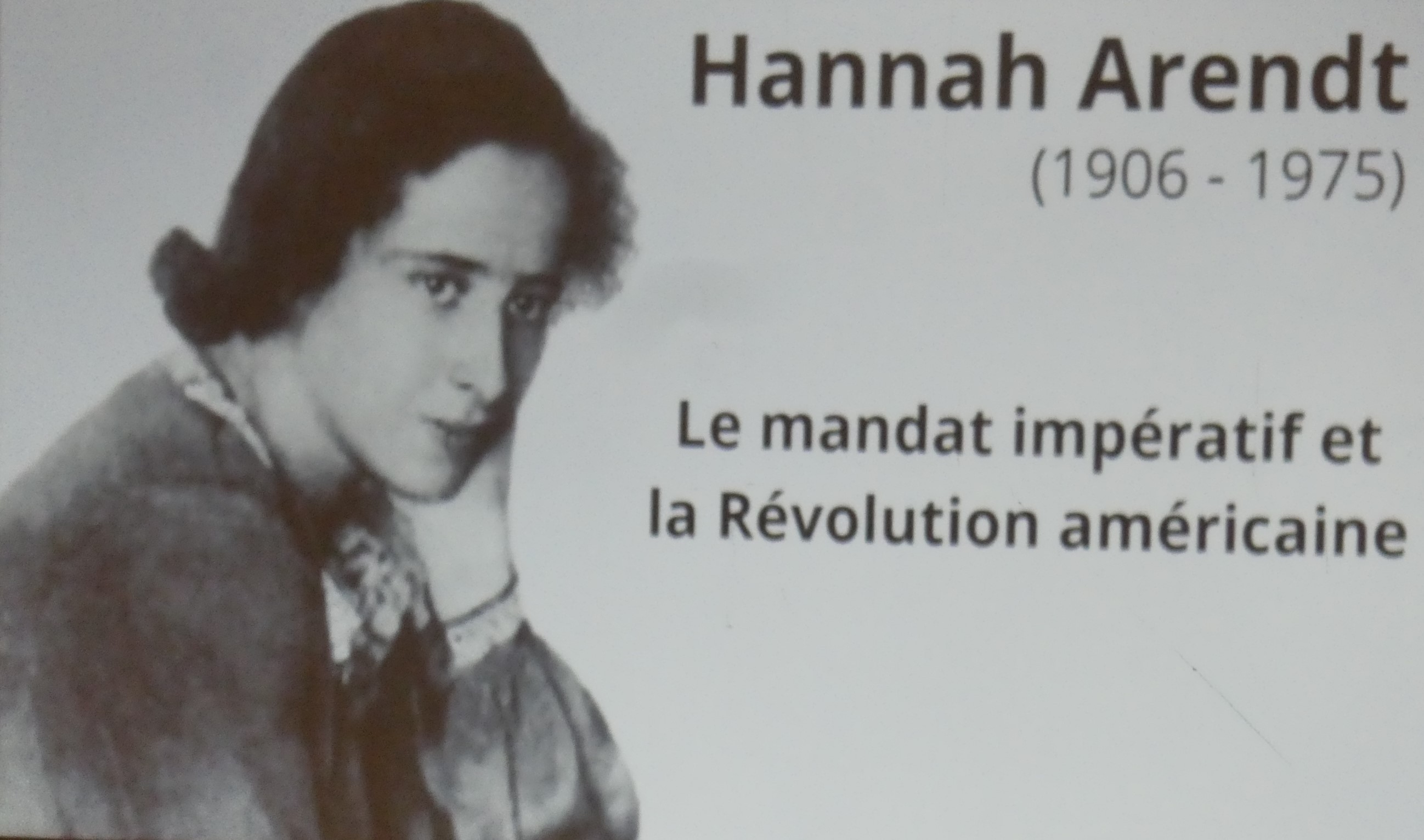 Le mandat impératif et la Révolution américaine