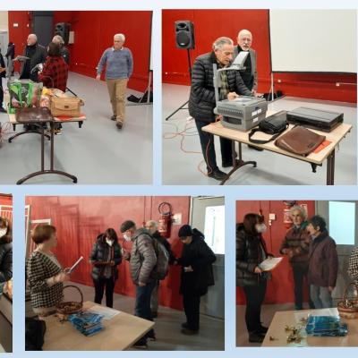 Pendant l’installation et l’accueil…