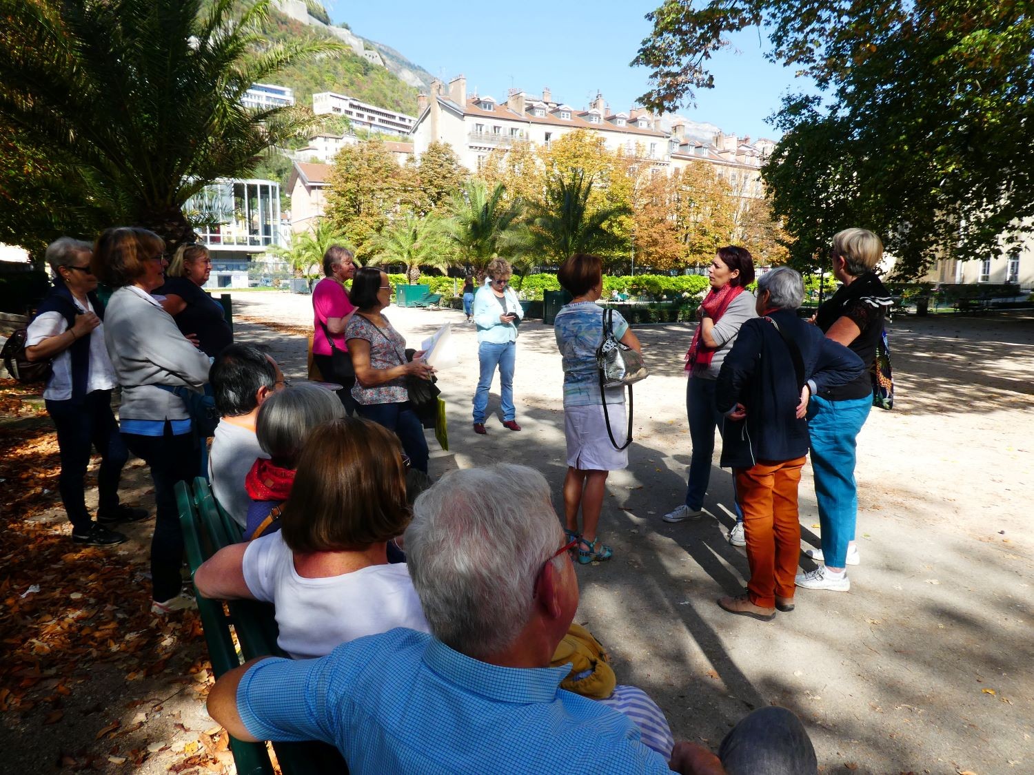 … et l’après-midi avec un deuxième groupe !