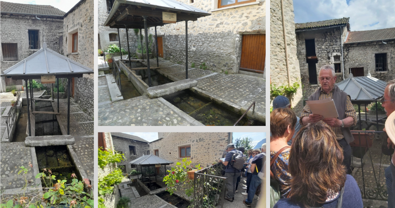 Le bassin lavoir conçu en pensant aux femmes qui faisaient la lessive