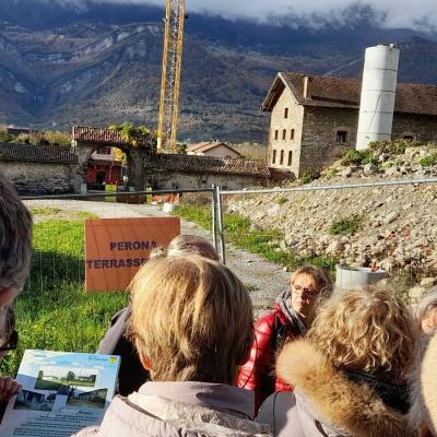 La vieille ferme Gaget en cours de transformation en logements