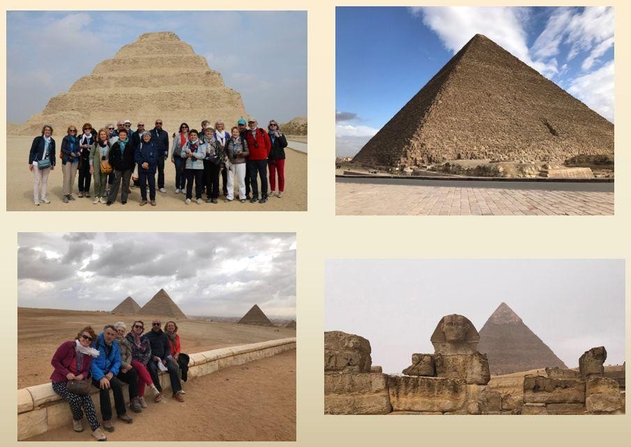 Avant de rentrer, pyramides de Djoser, Gizeh, le Sphinx, des musées…