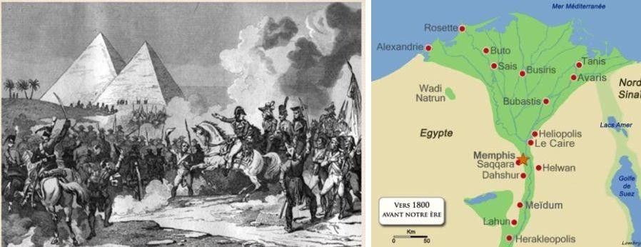 La campagne d’Egypte de Napoléon 1798 - 1801