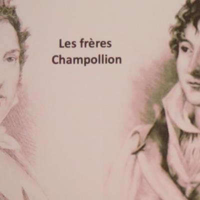 Venez retrouver les frères Champollion au musée de Vif.