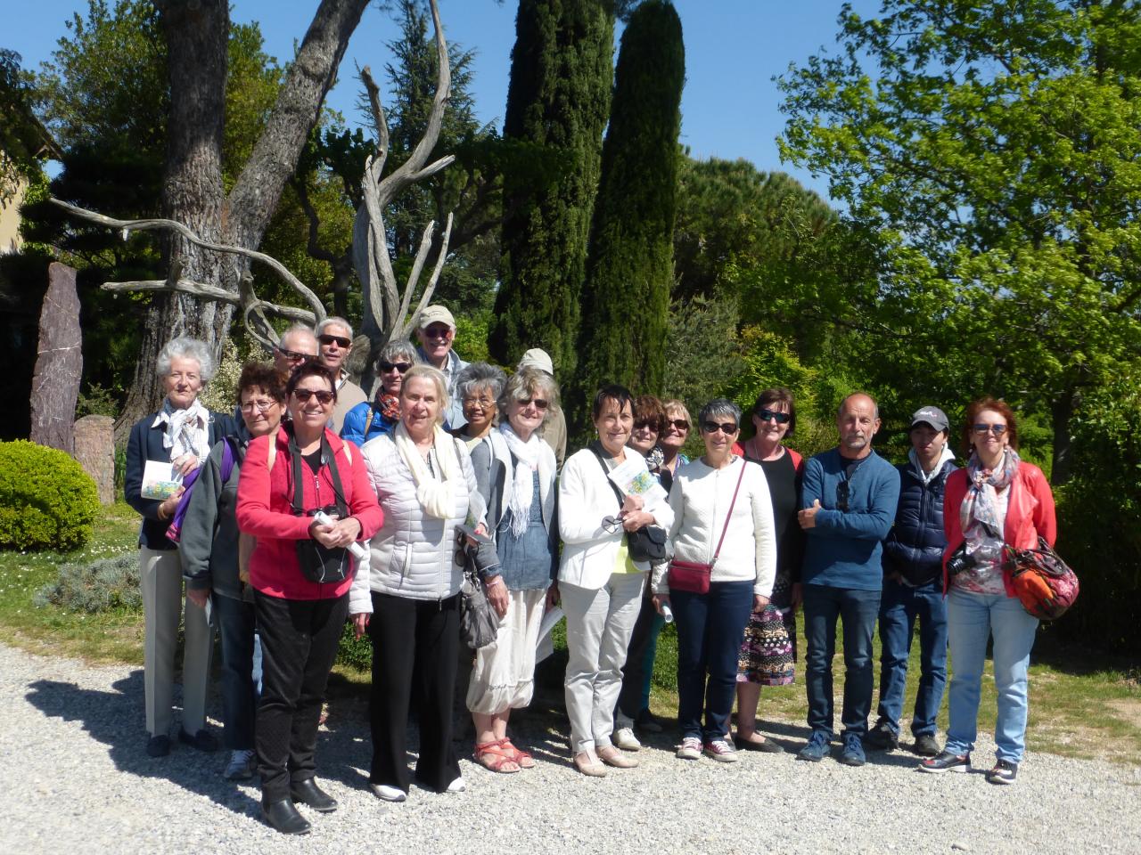 Sortie Jardin Borja 23 avril dernier