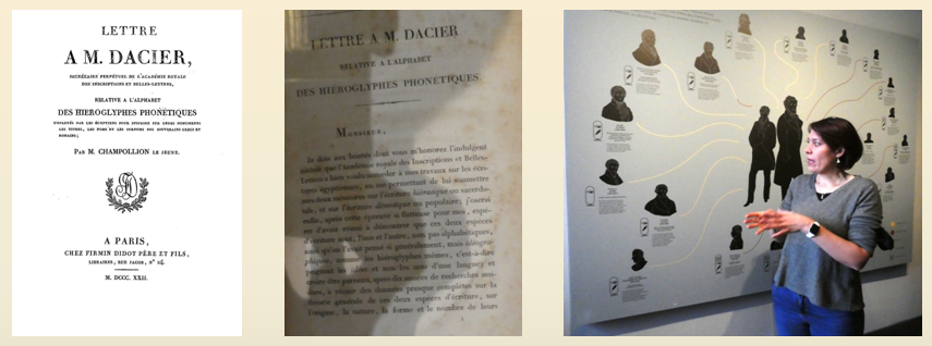 La lettre du 22 septembre 1822 à M. Dacier et la reconnaissance 