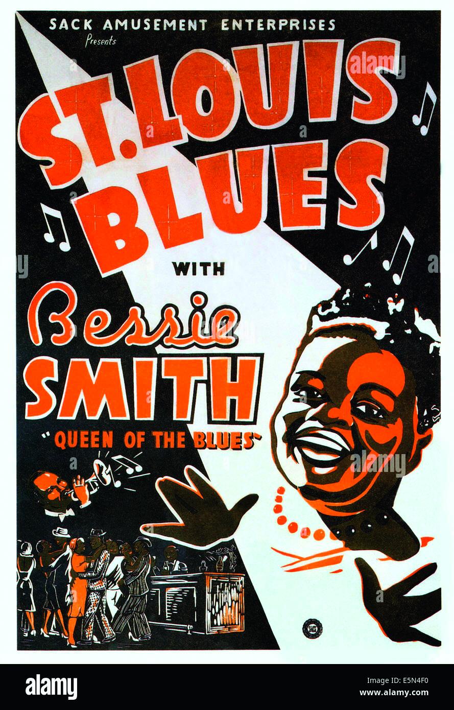 012 st louis blues bessie smith sur l affiche 1929 e5n4f0