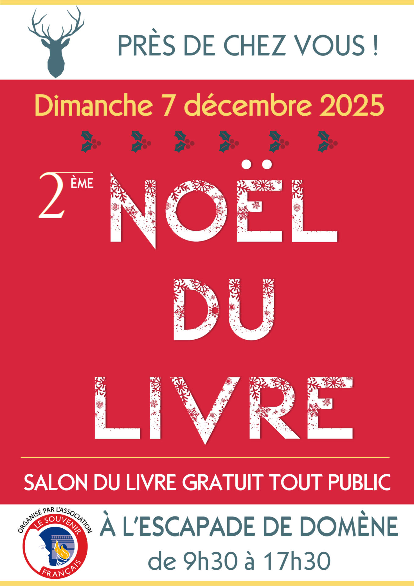 Affiche salon du livre 2026