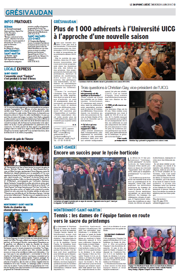 Dl du 6 juin 2018