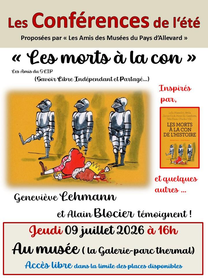 Les morts a la con
