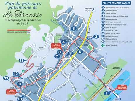 Parcours patrimoine la terrasse